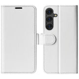 EIDERWOOD Samsung Galaxy S25+ (Plus) Faux Leather Flip Case with Cardholder & Stand Function - White