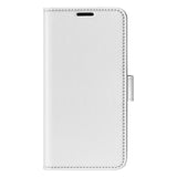 EIDERWOOD Samsung Galaxy S25+ (Plus) Faux Leather Flip Case with Cardholder & Stand Function - White