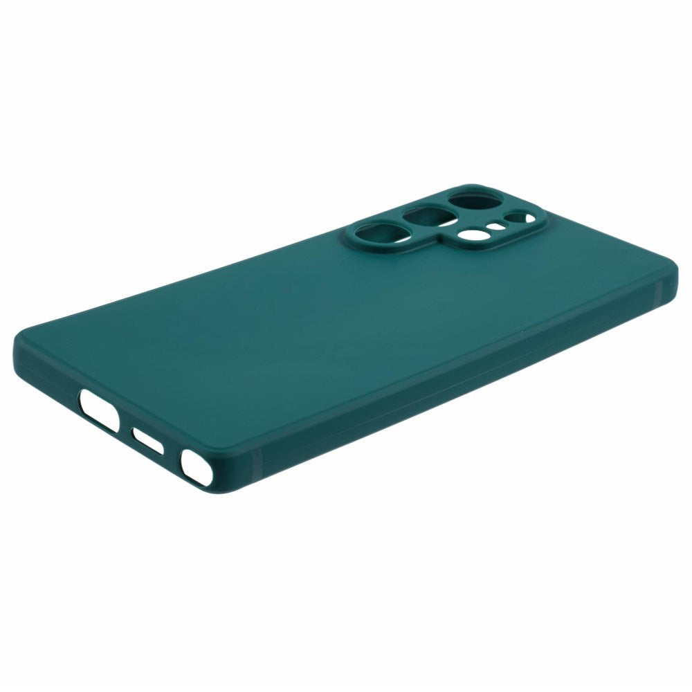 EIDERWOOD Samsung Galaxy S25 Ultra Flexible Plastic Shockproof Cover - Dark Green