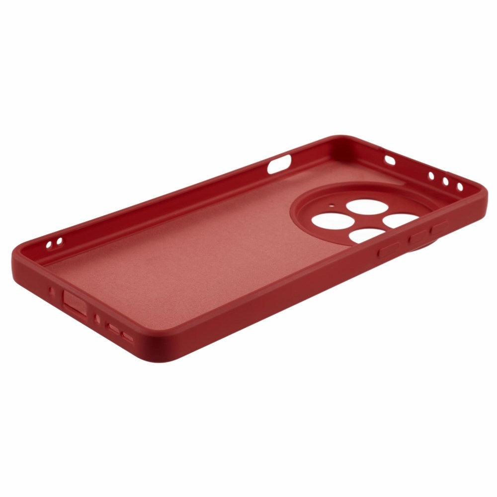 EIDERWOOD OnePlus 13 Lined Flexible Plastic Case - Dark Red