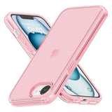 EIDERWOOD iPhone 16e Hybrid Plastic Case - Transparent / Pink