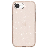 EIDERWOOD iPhone 16e Hybrid Glitter Plastic Case - MagSafe Compatible - Gold