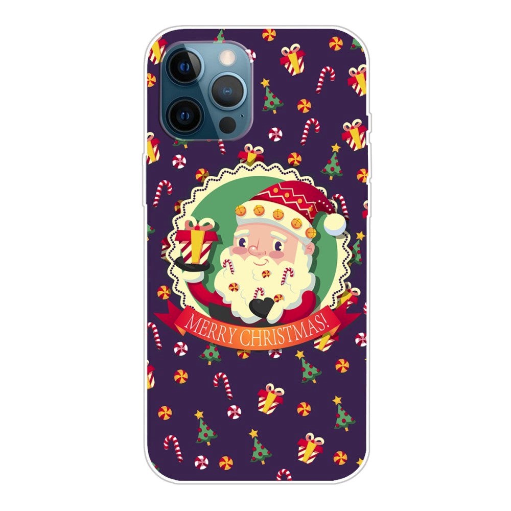 iPhone 14 Pro Flexible Plastic Christmas Case - Christmas Theme