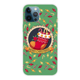 iPhone 14 Pro Flexible Plastic Christmas Case - Christmas Stocking and Sweets