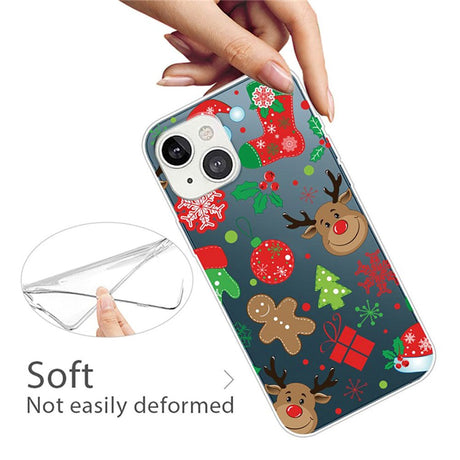 iPhone 14 Flexible Plastic Christmas Case - Christmas Decorations