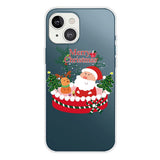 iPhone 14 Flexible Plastic Christmas Case - Gift Box