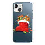 iPhone 14 Flexible Plastic Christmas Case - Christmas Stocking