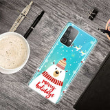 Samsung Galaxy A33 (5G) Flexible Plastic Christmas Case - Merry Christmas - Polar Bear