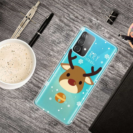 Samsung Galaxy A33 (5G) Flexible Plastic Christmas Case - Merry Christmas - Reindeer