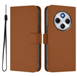 EIDERWOOD Xiaomi Redmi 14C Faux Leather Flip Case with Cardholder & Stand Function - Brown