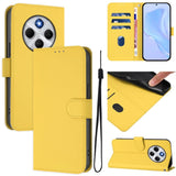 EIDERWOOD Xiaomi Redmi 14C Faux Leather Flip Case with Cardholder & Stand Function - Yellow