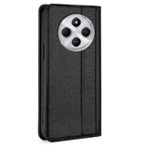 EIDERWOOD Xiaomi Redmi 14C / Poco C75 Faux Leather Flip Case with RFID Blocking - Black