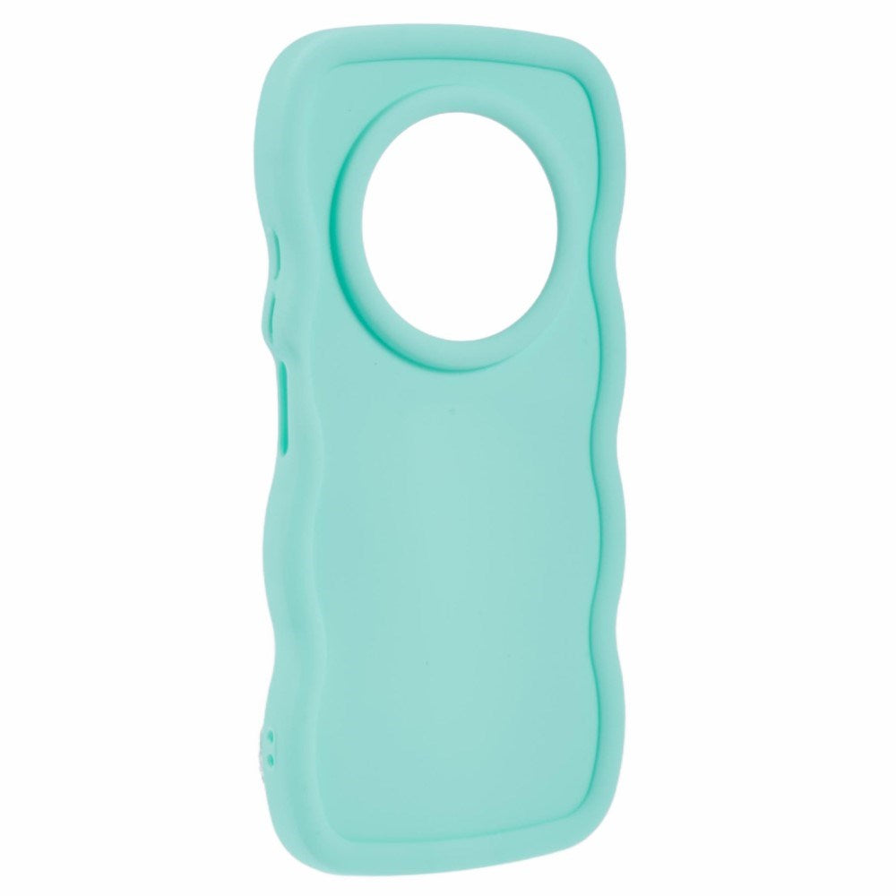 EIDERWOOD Xiaomi Redmi 14C Flexible Plastic Wavy Case - Blue