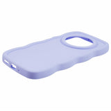 EIDERWOOD Xiaomi Redmi 14C Flexible Plastic Wavy Case - Purple
