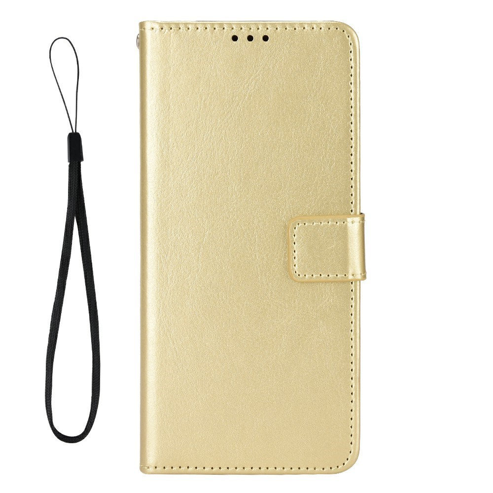 EIDERWOOD Realme GT 7 Pro (5G) Faux Leather Flip Case with Strap - Gold