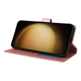 EIDERWOOD Samsung Galaxy S25+ (Plus) / S24+ (Plus) Faux Leather Case with Wallet and Strap - Rose Gold