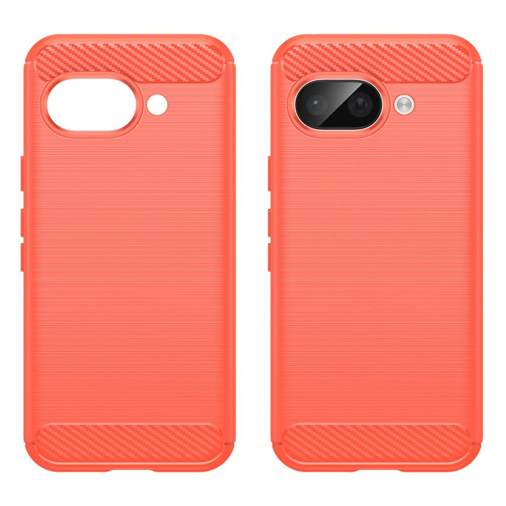 EIDERWOOD Google Pixel 9a Brushed Carbon Case - Red