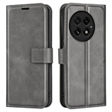 EIDERWOOD OnePlus 13 Leather Flip Case with Wallet - Grey