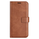 EIDERWOOD OnePlus 13 Leather Flip Case with Wallet - Brown