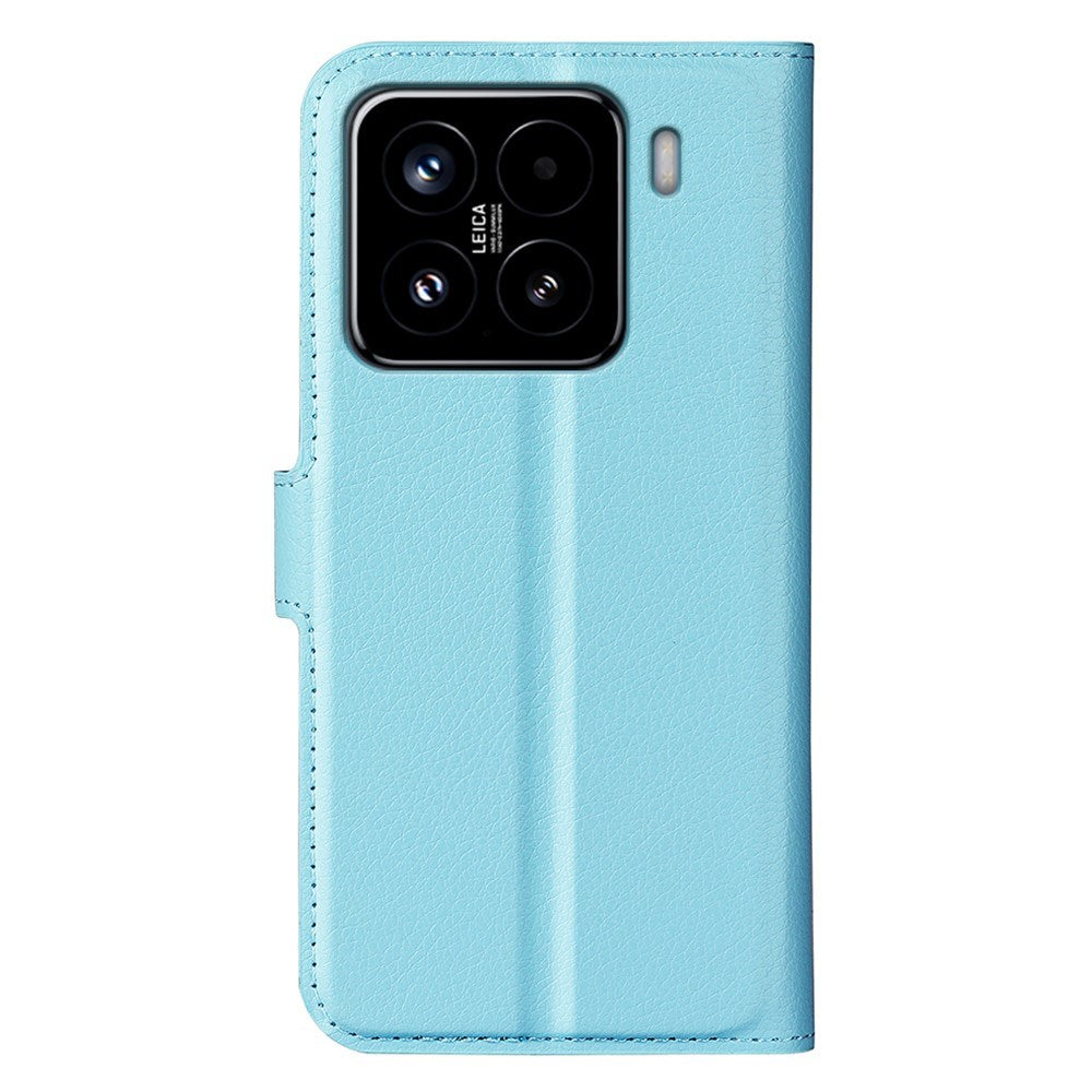 EIDERWOOD Xiaomi 15 Faux Leather Flip Case with Cardholder & Stand Function - Blue