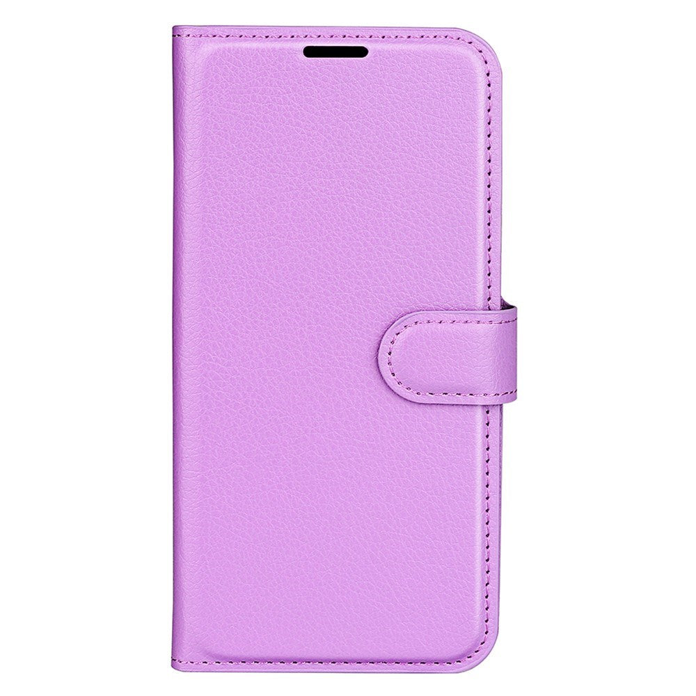 EIDERWOOD Xiaomi 15 Faux Leather Flip Case with Cardholder & Stand Function - Purple