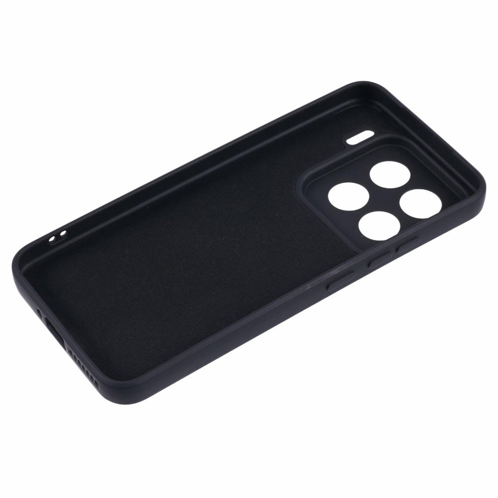 EIDERWOOD Xiaomi 15 Pro Lined Flexible Plastic Case - Black