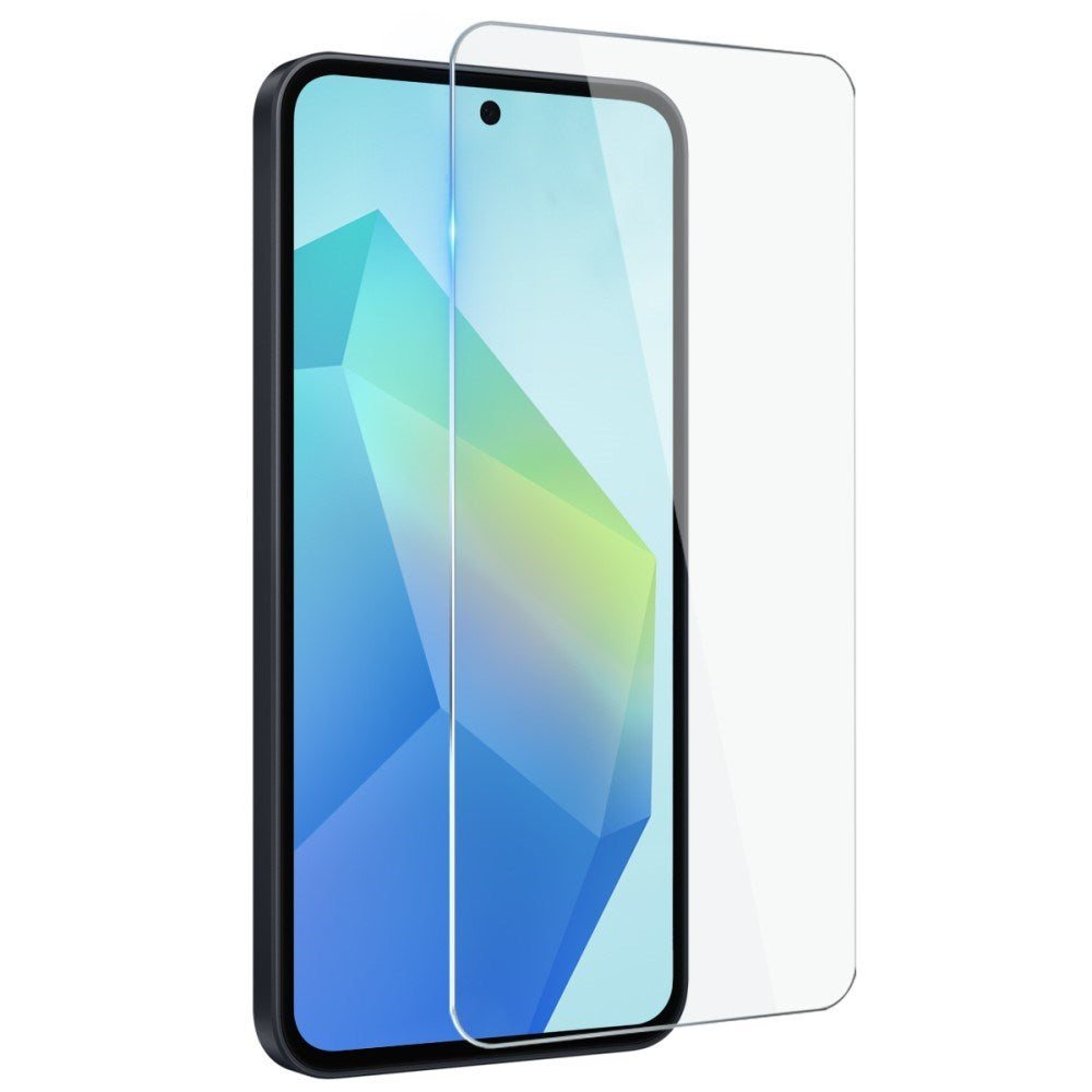 Samsung Galaxy A56 (5G) 2-in-1 Flexible Plastic Case & Tempered Screen Protector Glass - Transparent