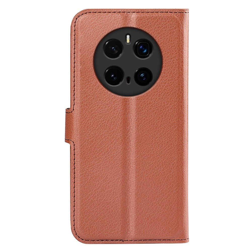 EIDERWOOD Honor Magic7 Pro Faux Leather Flip Case with Cardholder & Stand Function - Brown