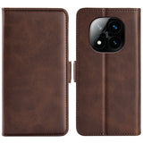 EIDERWOOD Xiaomi Redmi Note 14 Pro+ Faux Leather Flip Case with Cardholder & Stand Function - Brown