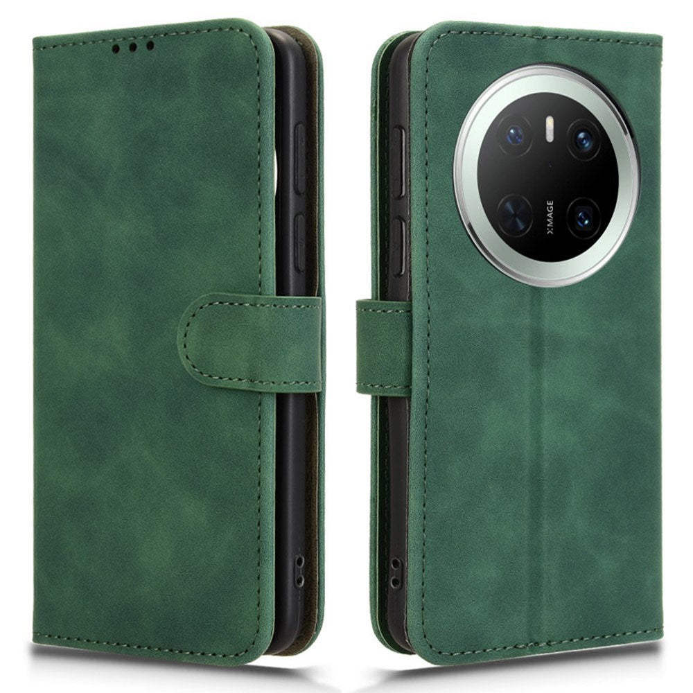 EIDERWOOD Huawei Mate 70 Faux Leather Flip Case with Cardholder & Stand Function - Green