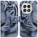 EIDERWOOD OnePlus 13 Faux Leather Flip Case with Design - Tiger