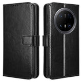 EIDERWOOD Huawei Mate 70 Pro+ / 70 Pro Faux Leather Flip Case with Strap - Black