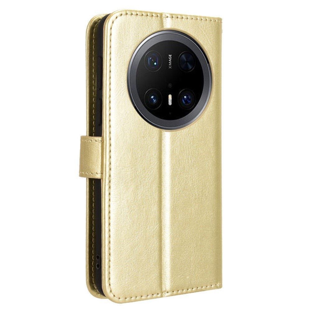 EIDERWOOD Huawei Mate 70 Pro+ / 70 Pro Faux Leather Flip Case with Strap - Gold