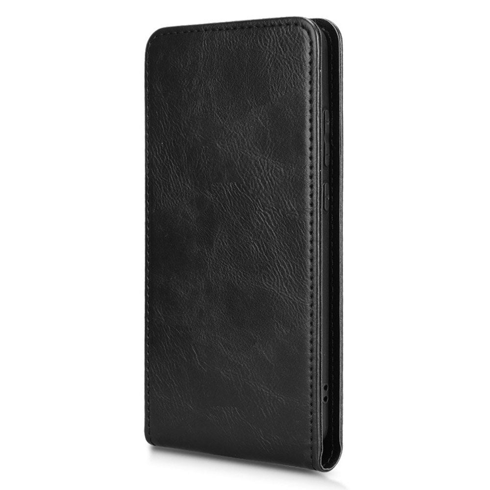 EIDERWOOD OnePlus 13 Vegan Leather Flip Case with Card Pocket - Black