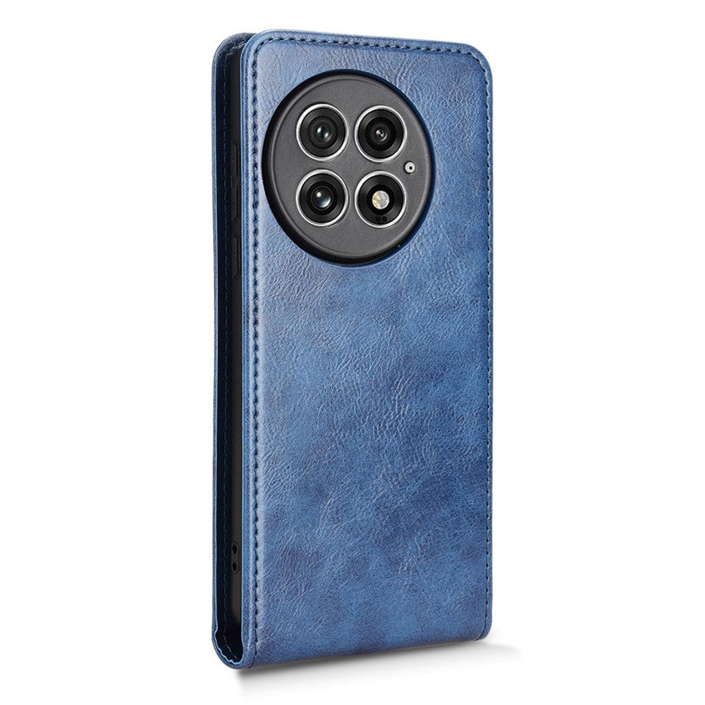 EIDERWOOD OnePlus 13 Vegan Leather Flip Case with Card Pocket - Blue