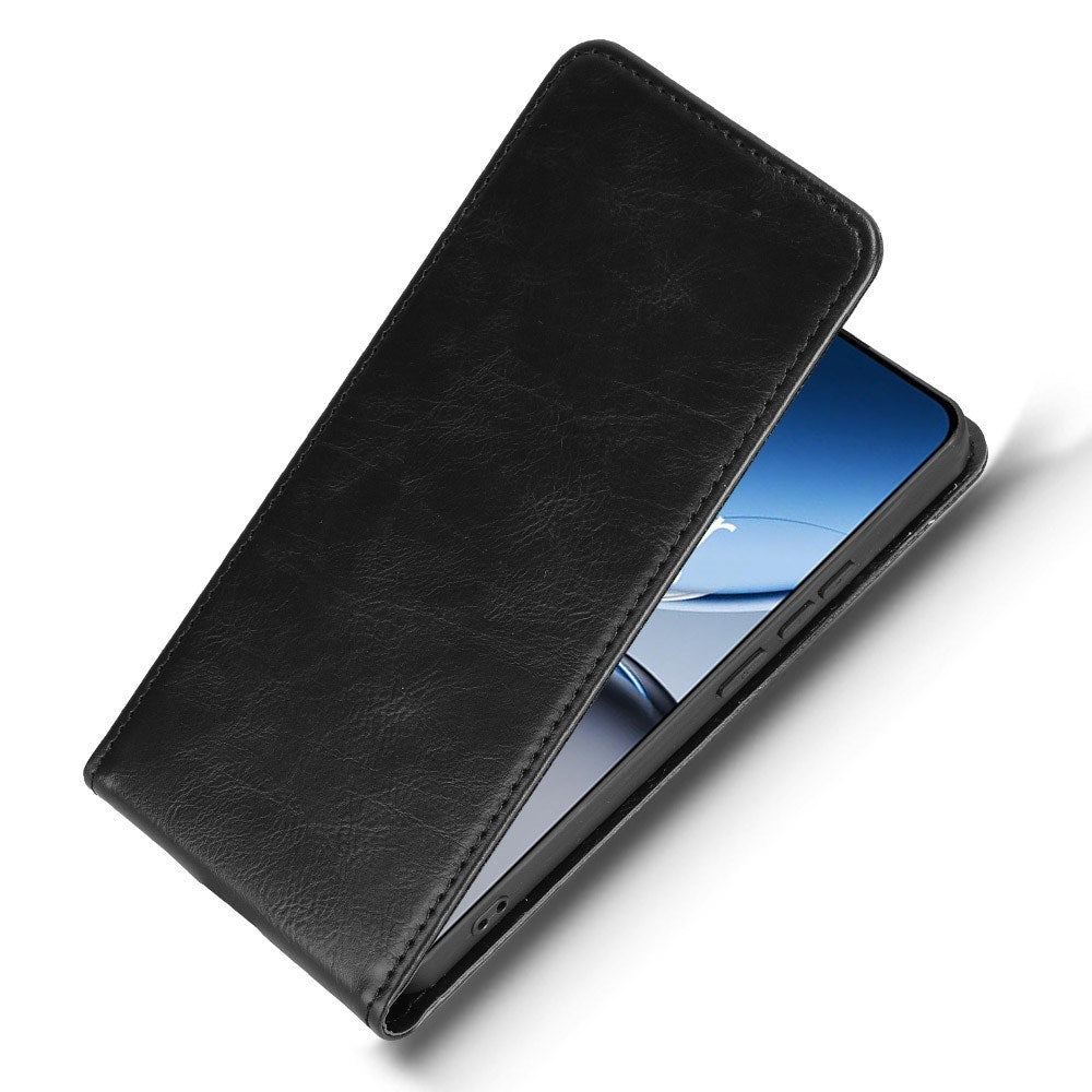 EIDERWOOD OnePlus Nord 4 Vertical Flip Case with Card Holder - Black