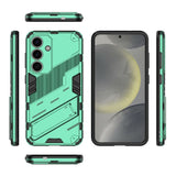 EIDERWOOD Samsung Galaxy A26 5G Rugged Case with Built-in Kickstand - Green