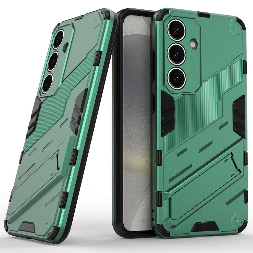 EIDERWOOD Samsung Galaxy A56 (5G) Rugged Case with Built-in Kickstand - Green