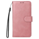 EIDERWOOD Honor Magic7 Lite Faux Leather Flip Case with Strap - Pink
