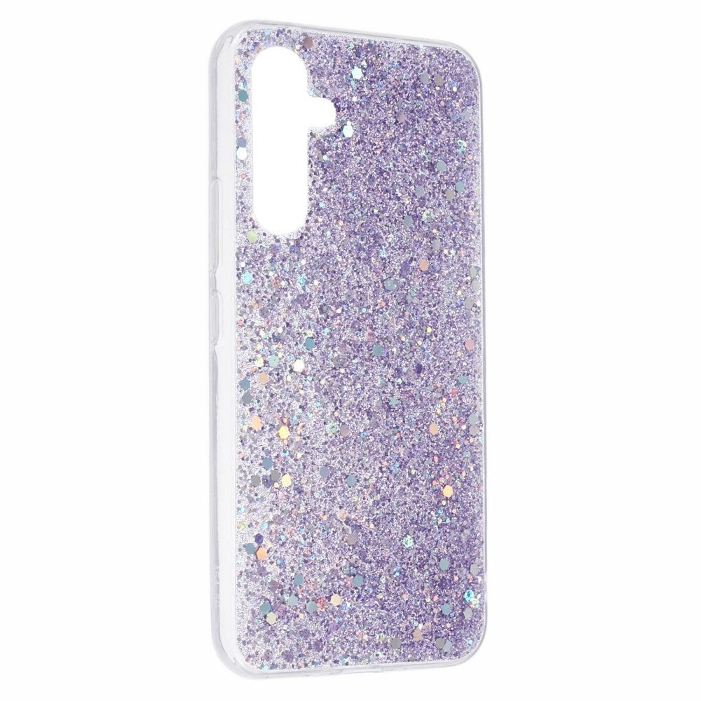 EIDERWOOD Samsung Galaxy A26 (5G) Flexible Plastic Case with Glitter - Purple
