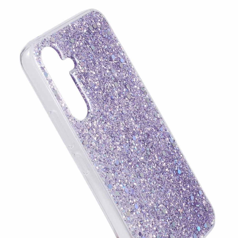 EIDERWOOD Samsung Galaxy A26 (5G) Flexible Plastic Case with Glitter - Purple