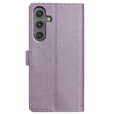 EIDERWOOD Samsung Galaxy A26 (5G) Faux Leather Flip Case with Strap - Purple