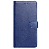 EIDERWOOD Samsung Galaxy A26 (5G) Faux Leather Flip Case with Strap - Blue