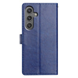 EIDERWOOD Samsung Galaxy A26 (5G) Faux Leather Flip Case with Strap - Blue