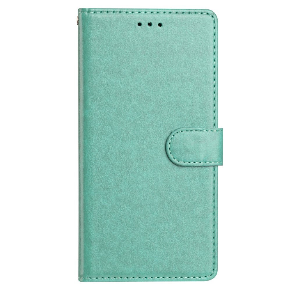 EIDERWOOD Samsung Galaxy A26 (5G) Faux Leather Flip Case with Strap - Green