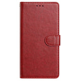 EIDERWOOD Samsung Galaxy A56 (5G) Faux Leather Flip Case with Strap - Red