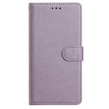 EIDERWOOD Samsung Galaxy A56 (5G) Faux Leather Flip Case with Strap - Purple