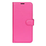 EIDERWOOD iPhone 16e Faux Leather Flip Case with Cardholder & Stand Function - Pink