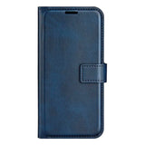 EIDERWOOD iPhone 16e Faux Leather Flip Case - Blue