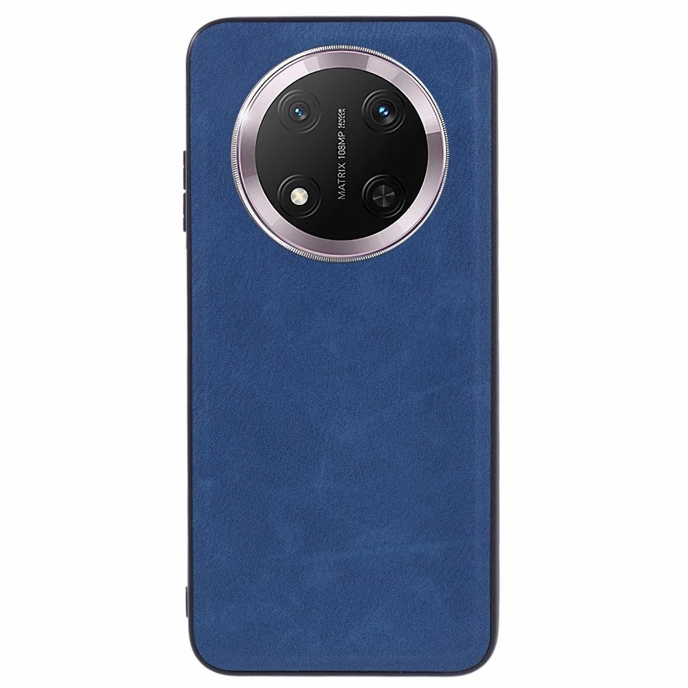 EIDERWOOD Honor Magic7 Lite Faux Leather Back Case - Blue